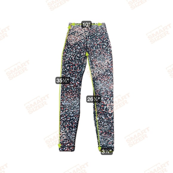 Lululemon Size 4 Align High Rise Leggings Athletic Water Blossom Mutlicolor - Picture 3 of 10